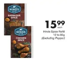 Save Hyper Hinds Spice Refill offer