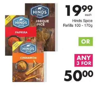 Save Hyper Hinds Spice Refills offer