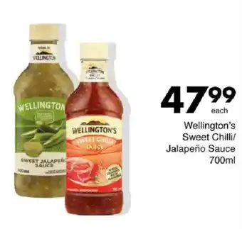 Save Hyper Wellington's Sweet Chilli/ Jalapeño Sauce offer