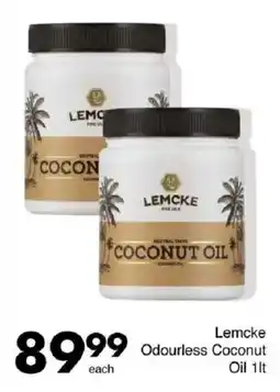 Save Hyper Lemcke Odourless Coconut Oil offer