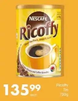 Save Hyper Nescafe Ricoffy Tin offer