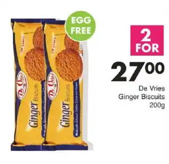 Save Hyper De Vries Ginger Biscuits offer