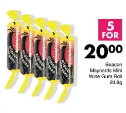 Save Hyper Beacon Maynards Mini Wine Gum Roll offer