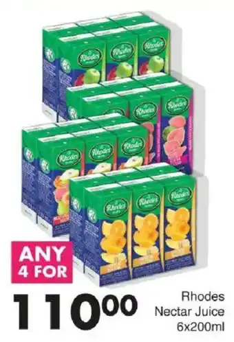 Save Hyper Rhodes Nectar Juice offer