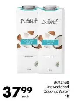 Save Hyper Buttanutt Unsweetened Coconut Water offer