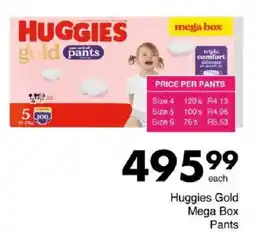 Save Hyper Huggies Gold Mega Box Pants offer