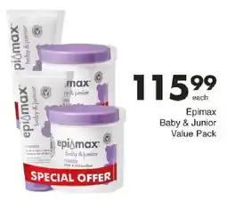 Save Hyper Epimax Baby & Junior Value Pack offer