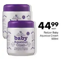 Save Hyper Reitzer Baby Aqueous Cream offer