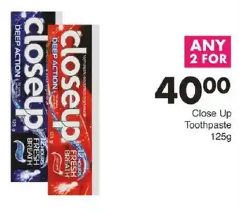 Save Hyper Close Up Toothpaste offer