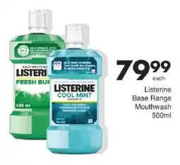 Save Hyper Listerine Base Range Mouthwash offer