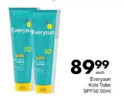 Save Hyper Everysun Kids Tube SPF50 offer