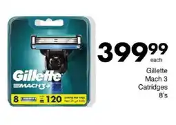 Save Hyper Gillette Mach 3 Catridges offer