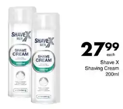 Save Hyper Shave X Shaving Cream offer