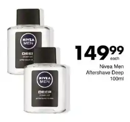Save Hyper Nivea Men Aftershave Deep offer