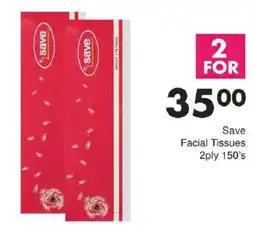 Save Hyper Save Facial Tissues 2ply offer