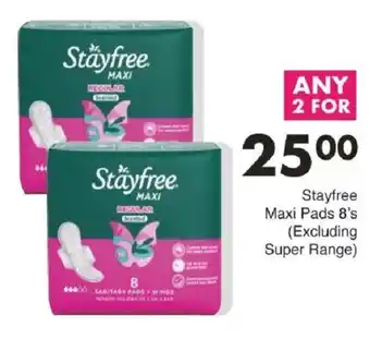 Save Hyper Stayfree Maxi Pads offer