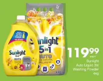 Save Hyper Sunlight Auto Liquid/ Washing Powder offer