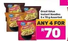 Game Great Value Instant Noodles offer