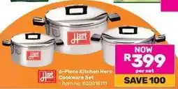 Game 6-Piece Kitchen Hero Cookware Set offer