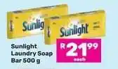 Game Sunlight Laundry Soap Bar 500 g offer