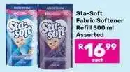 Game Sta Soft Fabric Softener Refill 500 ml Assorted offer