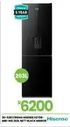 Fair Price Hisense 263L Matt Black Mirror Fridge H370B-MIB-WD 20-520 offer