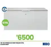 Fair Price KIC 570L WHT Deep Fridge/Freezer KCG570 20-137 offer