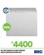 Fair Price KIC 300L WHT Deep Fridge/Freezer KC0030A/KCG305 20-263 offer