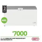Fair Price Defy 481L Nett WHT Deep Fridge/Freezer DMF456/382/294 20-040 offer