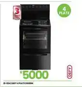 Fair Price Defy 4 Plate Stove DSS694 21-024 offer