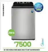 Fair Price Midea 21Kg T/L MET W/Machine MA500W210/G 22-338 offer
