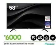 Fair Price Hisense 58 UHD 4K Smart Television 23-759 offer
