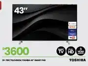 Fair Price Toshiba 43 Full HD Smart Television 23-786 offer