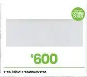 Fair Price Lyra B/Suite Headboard 8-487 offer