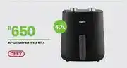 Fair Price Defy 4.7L Air Fryer 40-1211 offer