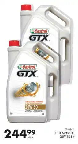 Save Hyper Castrol GTX Motor Oil offer