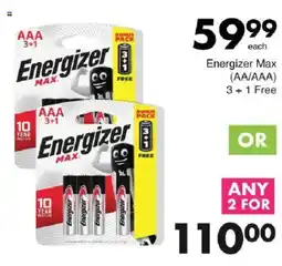 Save Hyper Energizer Max AA/AAA offer