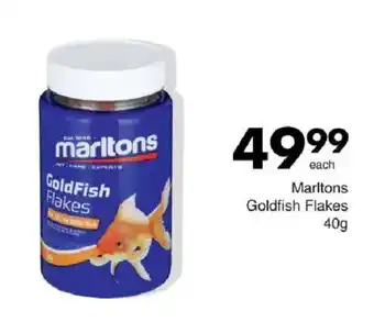 Save Hyper Marltons Goldfish Flakes offer