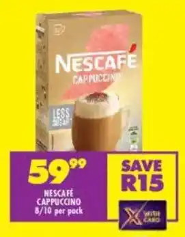 Shoprite Nescafé cappuccino offer