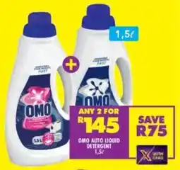 Shoprite Omo auto liquid detergent offer