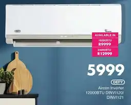 Save Hyper Defy Aircon Inverter 12000BTU offer