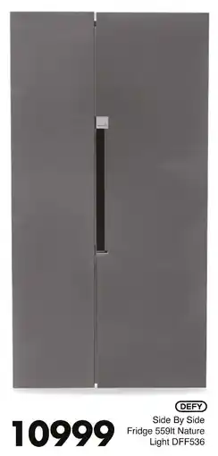 Save Hyper Defy Side By Side Fridge Nature Light DFF536 offer
