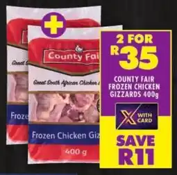 Shoprite County fair frozen chicken gizzards offer