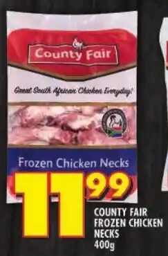 Shoprite County fair frozen chicken necks offer