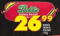 Shoprite Bokkie french polony offer