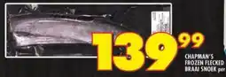Shoprite Chapman's frozen flecked braai snoek offer