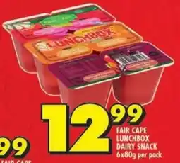 Shoprite Fair cape lunchbox dairy snack offer