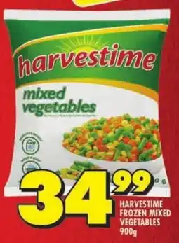 Shoprite Harvestime frozen mixed vegetables offer