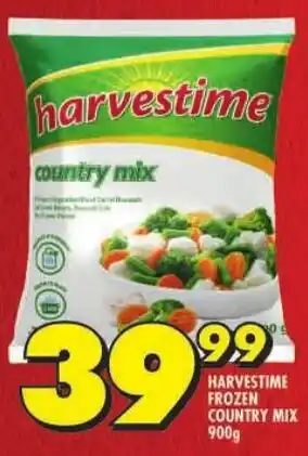 Shoprite Harvestime frozen country mix offer