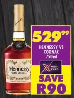 Shoprite Hennessy vs cognac offer